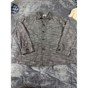 TAYLOR STITCH Mens Workwear Jacket Charcoal Heather Size 42